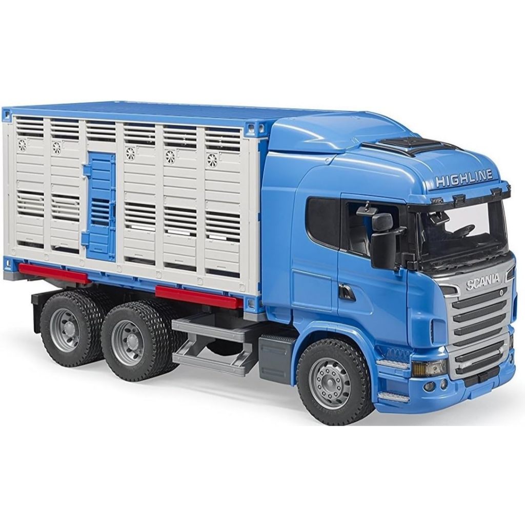 八田元氣小棧:日版 全新 Bruder Scania r-serie 03549 動物運輸卡車 betaillere