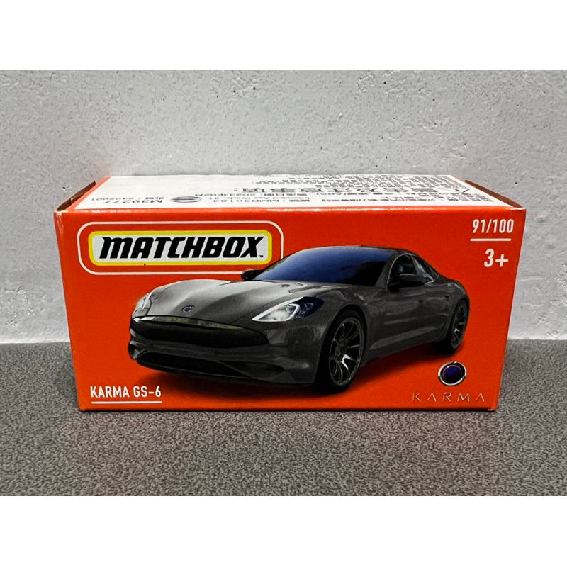Matchbox 火柴盒 動力搶奪系列 Karma GS-6 電動車 跑車
