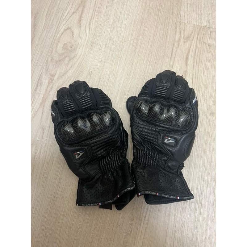 ASTONE-LC02 白黑 防摔手套 羊皮 碳纖護具 觸控