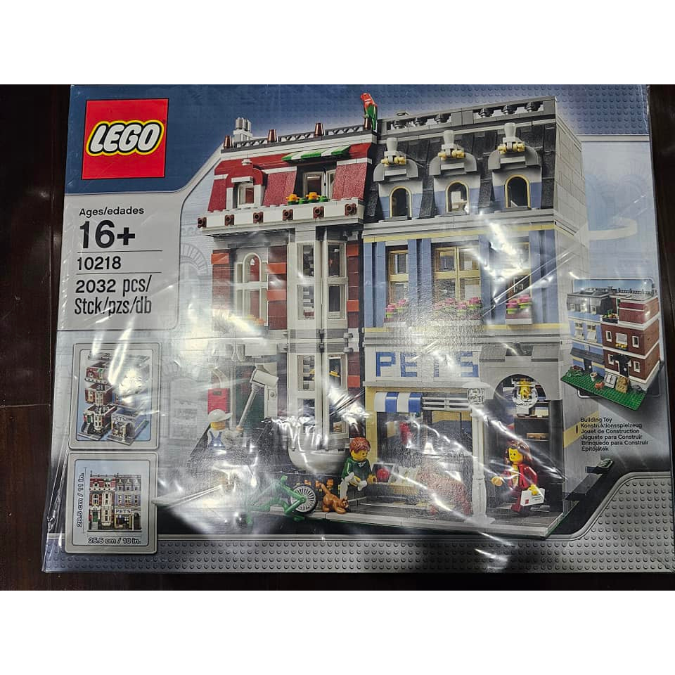 LEGO 街景不分售 10218寵物店 10232劇院 10243巴黎餐廳 10246偵探所