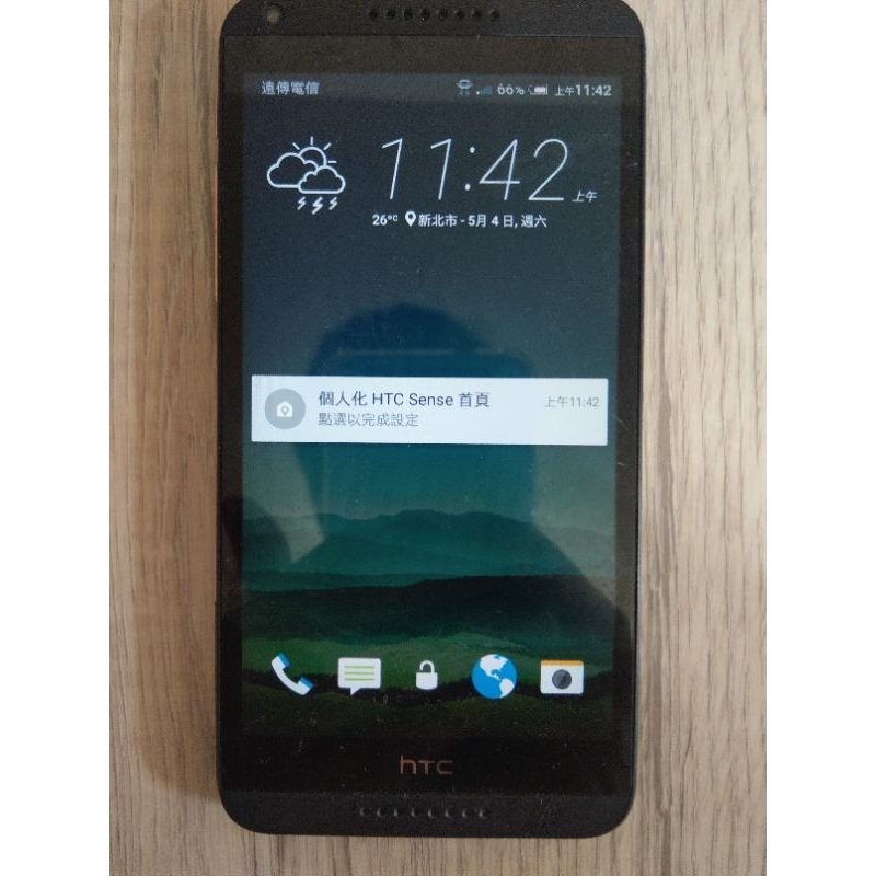 HTC手機📱HTC_D816x最上面螢幕黑黑的