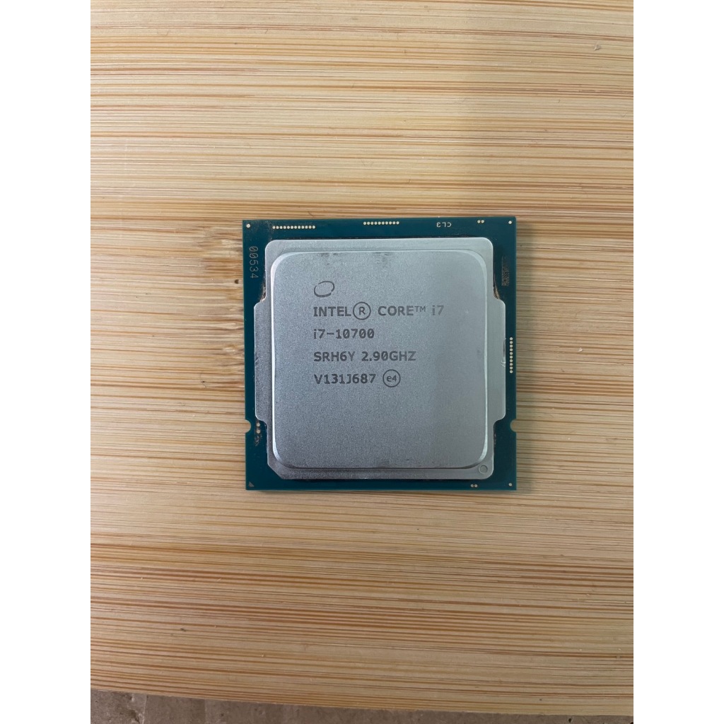 Intel® Core™ i7-10700 CPU 處理器 10代 1200腳位 有內顯 裸U無保