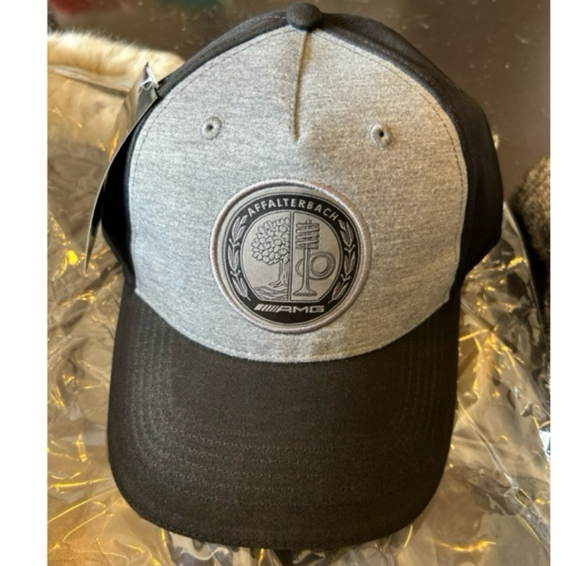 賓士德國原廠 BENZ AMG系列 新品發表 黑灰色帽 蘋果樹 棒球帽 帽子 遮陽帽 男女適用
