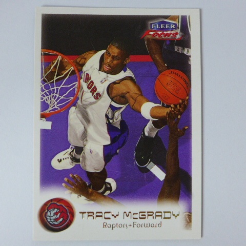 ~Tracy McGrady~名人堂/麥葛瑞迪/T麥 2000年FLEER FOCUS.NBA籃球卡