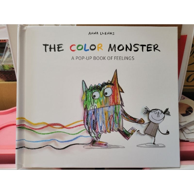 立體書  The color monster 顏色妖怪 pop up 情緒管理繪本