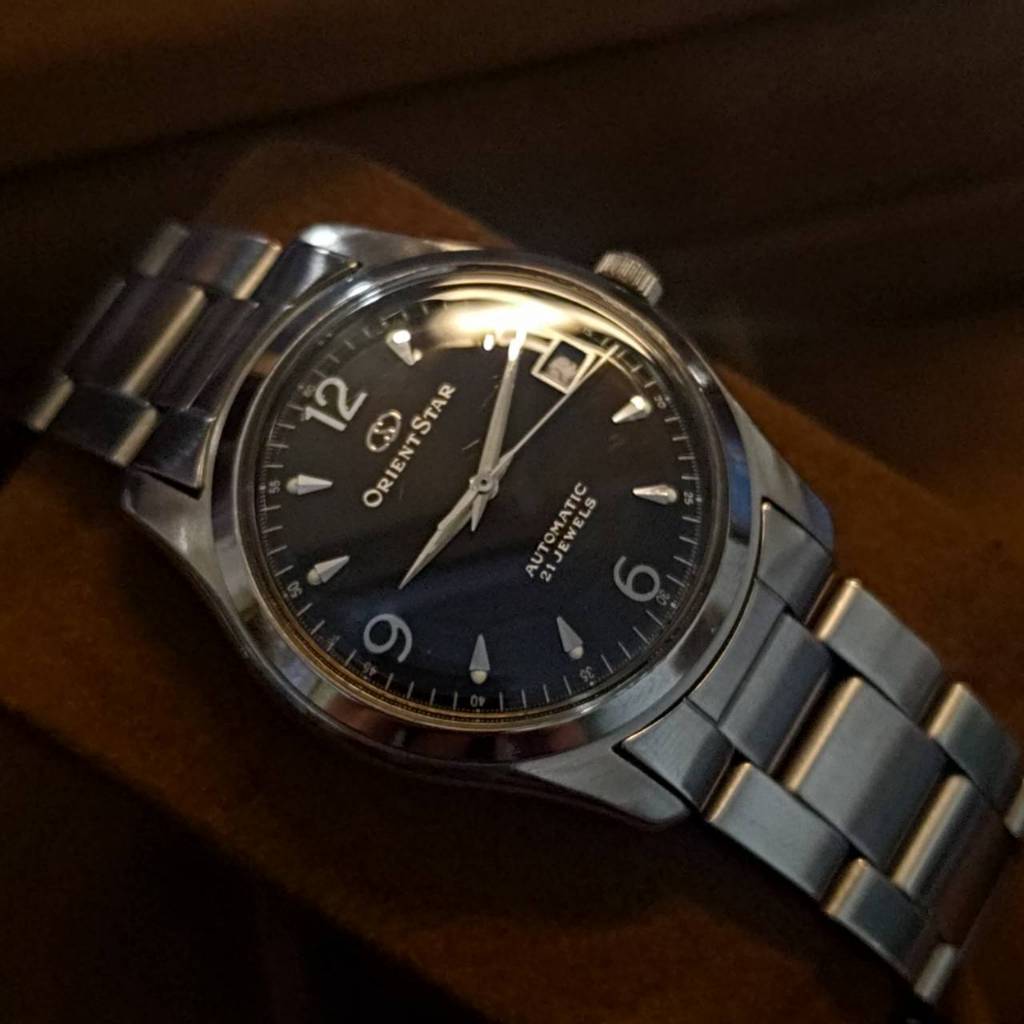 【 Orient Star 597302-70 Automatic 21J Watch 】