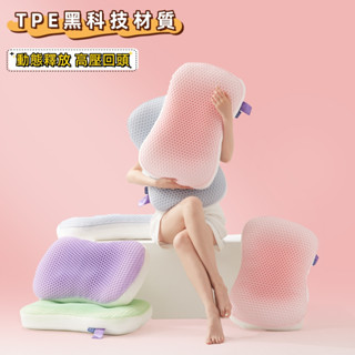 AH生活館 TPE果膠羽絲枕頭枕芯 護頸枕 枕頭 枕芯 記憶枕 睡眠枕 按摩枕 飯店枕頭 側睡枕 宿舍枕頭 睡眠枕頭
