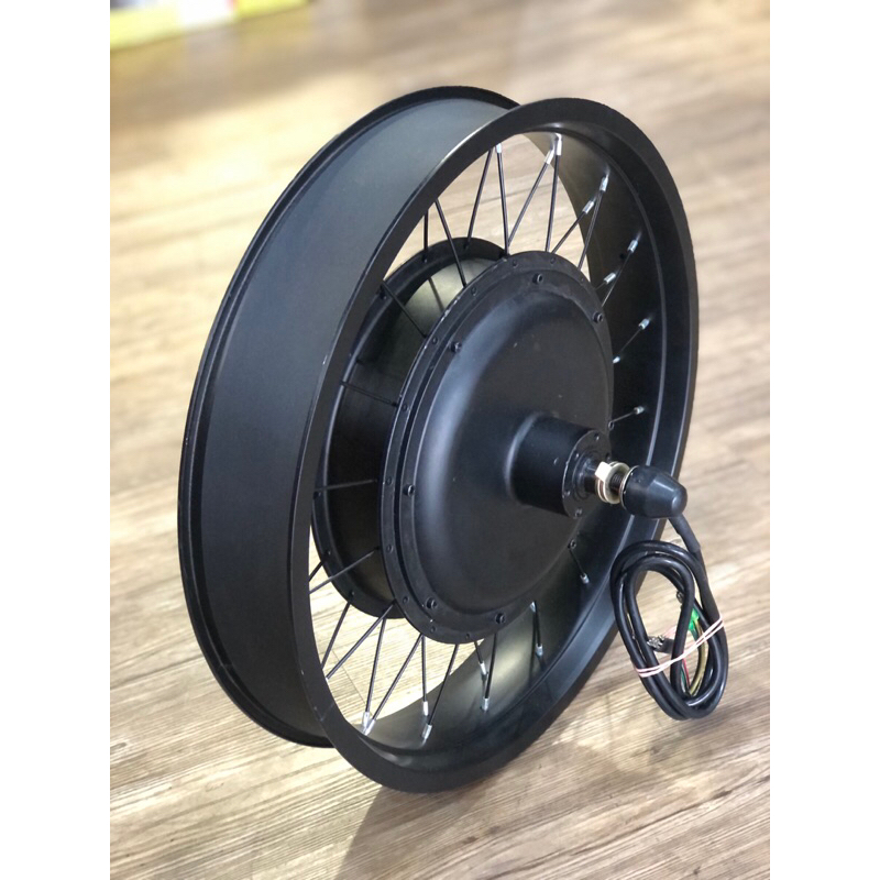 DIY 80kmh 48v60V72V 3000W 20x4.0-20吋胖胎雪地電動自行車