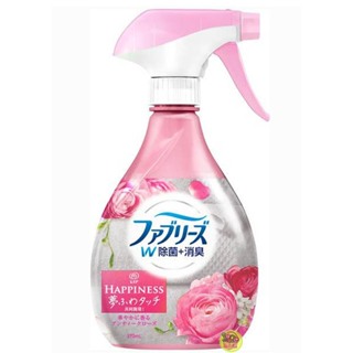 【JPGO】日本製 P&G Febreze 除菌W 布製品.衣物 芳香消臭噴霧~Happiness 古典玫瑰