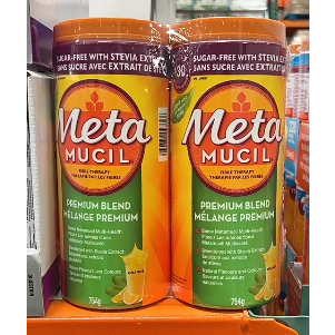 加拿大Metamucil美達施纖維粉meta纖維粉膳食代餐便攜裝果蔬粉