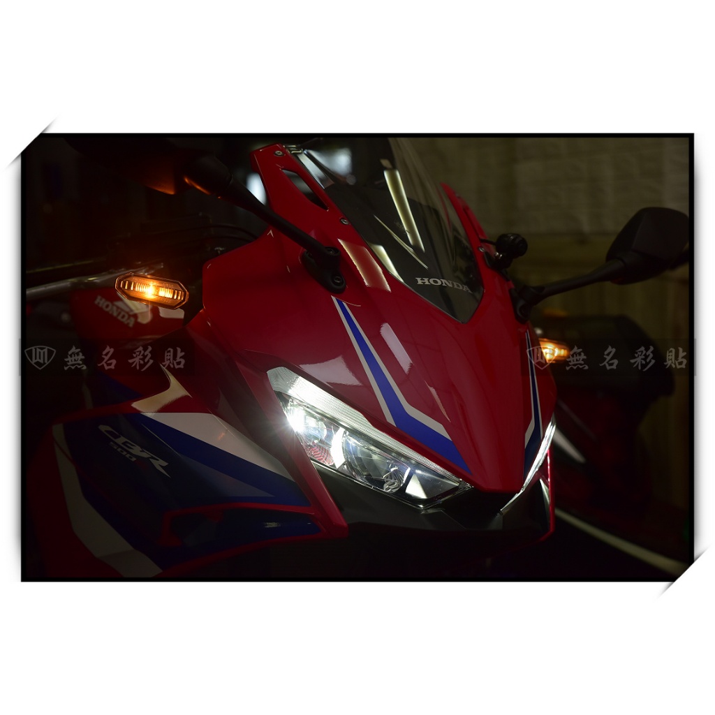 【無名彩貼-2306】 2024 CBR500R 原廠風鏡 防護膜 . 改色膜 . TPU (已裁型)
