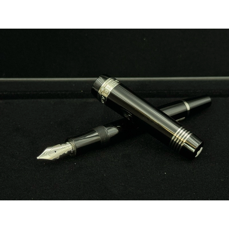萬寶龍 音樂家系列 鋼筆B尖 大禮盒包裝 附音叉 Montblanc Fountain Pen_107450