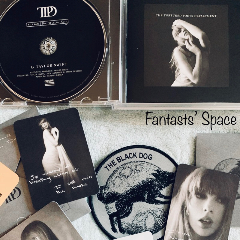 F•L🚀(預購+送贈品)確定有貨 Taylor Swift 泰勒絲 TTPD CD專輯 豪華版 The Blackdog