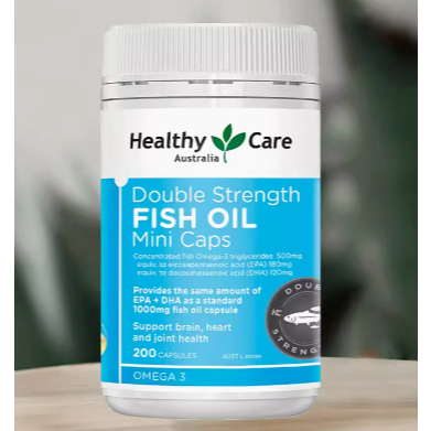 Healthy care Odourless Fish Oil 迷你無腥味魚油200粒