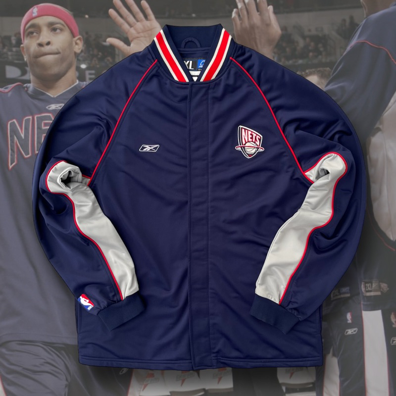 Nets 2005/06 Warm Up Jacket ⚓️ Reebok 紐澤西籃網 熱身外套 含吊牌 NBA 外套