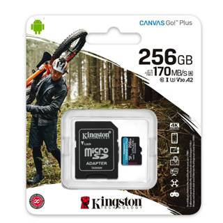 金士頓 Kingston SDCG3 256G MicroSDXC 170MB U3 V30 A2 記憶卡