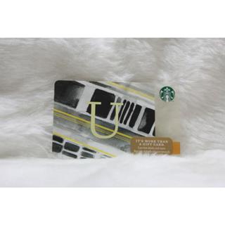 星巴克 STARBUCKS 美國 2014 6103 字母卡 U 星巴克卡 隨行卡 儲值卡 收藏