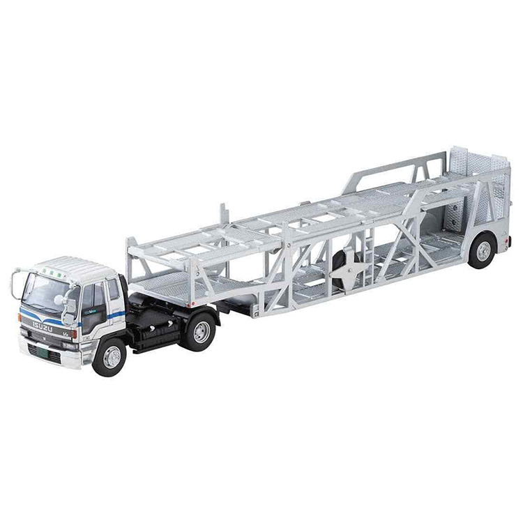 TOMYTEC  LV-N225b ISUZU 810EX Car Transporter Silver