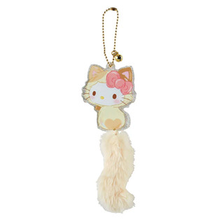 Sanrio 三麗鷗 貓咪系列 貓尾造型壓克力吊飾 Hello Kitty
