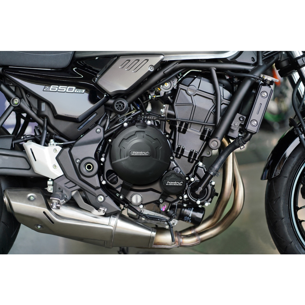 Kawasaki Z650RS 引擎防刮蓋 Z650RS適用於 kawasaki 巡航機車改裝引擎防摔殼 Z650RS