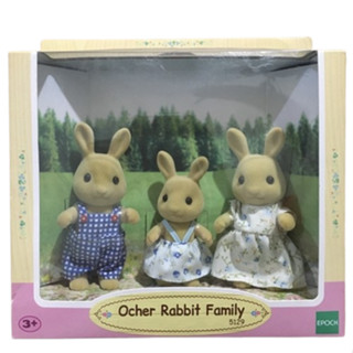 日本森林家族 Ocher Rabbit Family 兔子款Rabbit family 不挑盒況(綁帶斷掉)