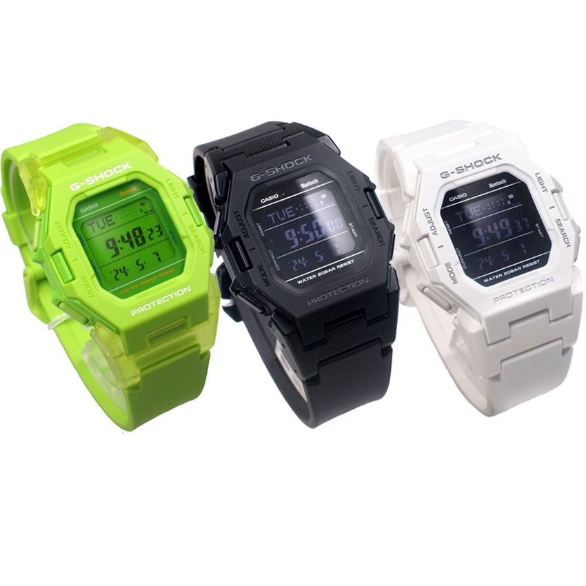 G-SHOCK 輕鬆時尚 GD-B500 原價4300 更纖薄  CASIO卡西歐 智慧錶 藍芽 耐衝擊構造 【時間玩家