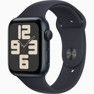 Apple Watch SE 2023 GPS 40mm 午夜色鋁金屬錶殼 運動型錶帶 A2722