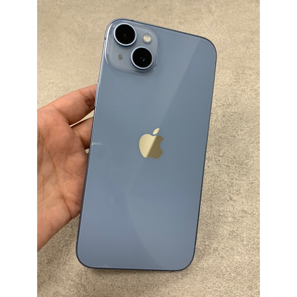 【iPhone 14 Plus 】128GB 藍色 (1056) 蘋果、二手、機況好~~漂亮