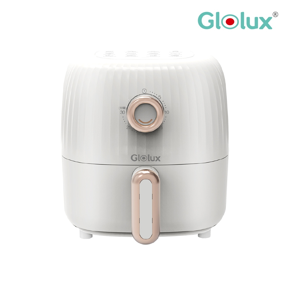 Glolux miniQ 2L健康無油氣炸鍋-象牙白 AF201-WH