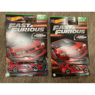 三菱 菱帥 EVO8風火輪 Hot Wheels MITSUBISHI Lancer Evolution 8 玩命關頭