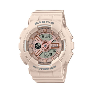 CASIO卡西歐 BABY-G粉嫩色調雙顯錶(BA-110XCP-4A)