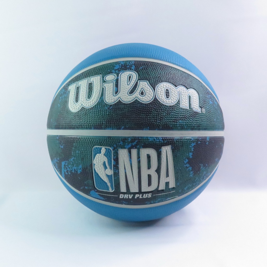 WILSON NBA DRV系列 橡膠 室外用 7號籃球 WZ3012602XB7A 黑藍【iSport愛運動】