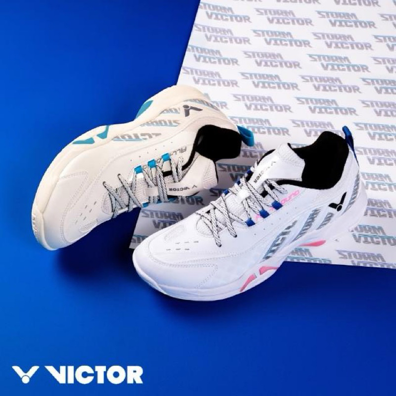 勝利VICTOR STORM  奶油白 頂級款 羽球鞋 訂價$2880 緩震片 抗扭片