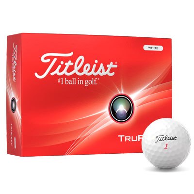 Titleist TruFeel Golf Ball ,2-piece(12/DZ) White
