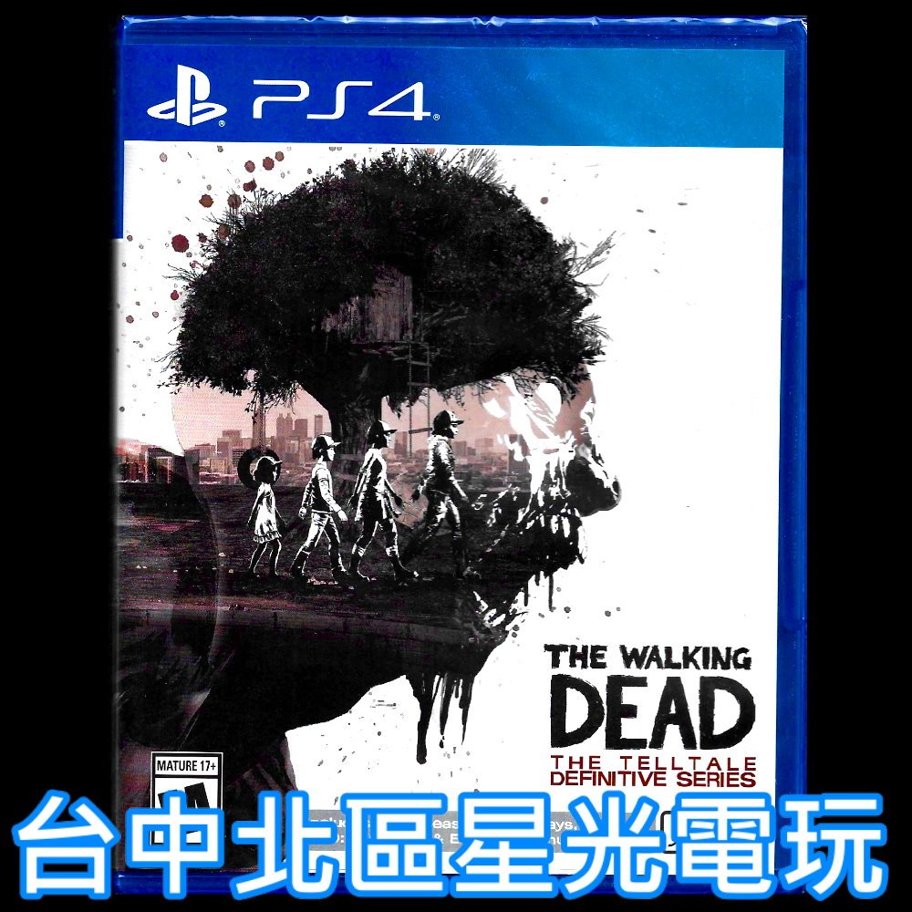 【PS4原版片】☆ 陰屍路 1-4大合集 Walking Dead 殭屍 ☆ 中文版全新品【台中星光電玩】YG