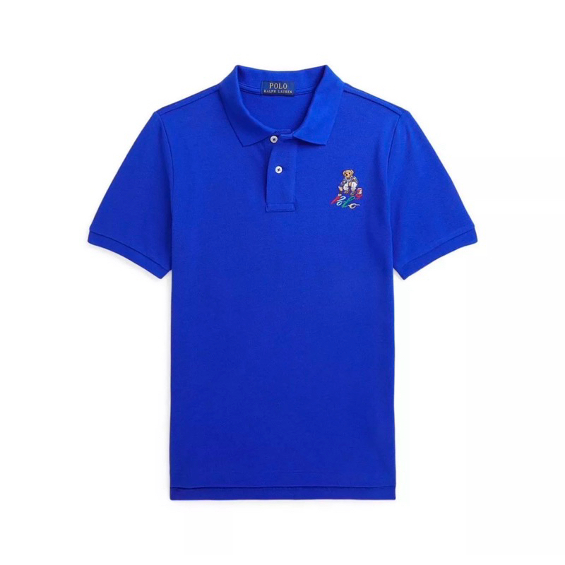 【現貨】Polo Ralph Lauren 男大童/青年版 熊熊短袖polo衫