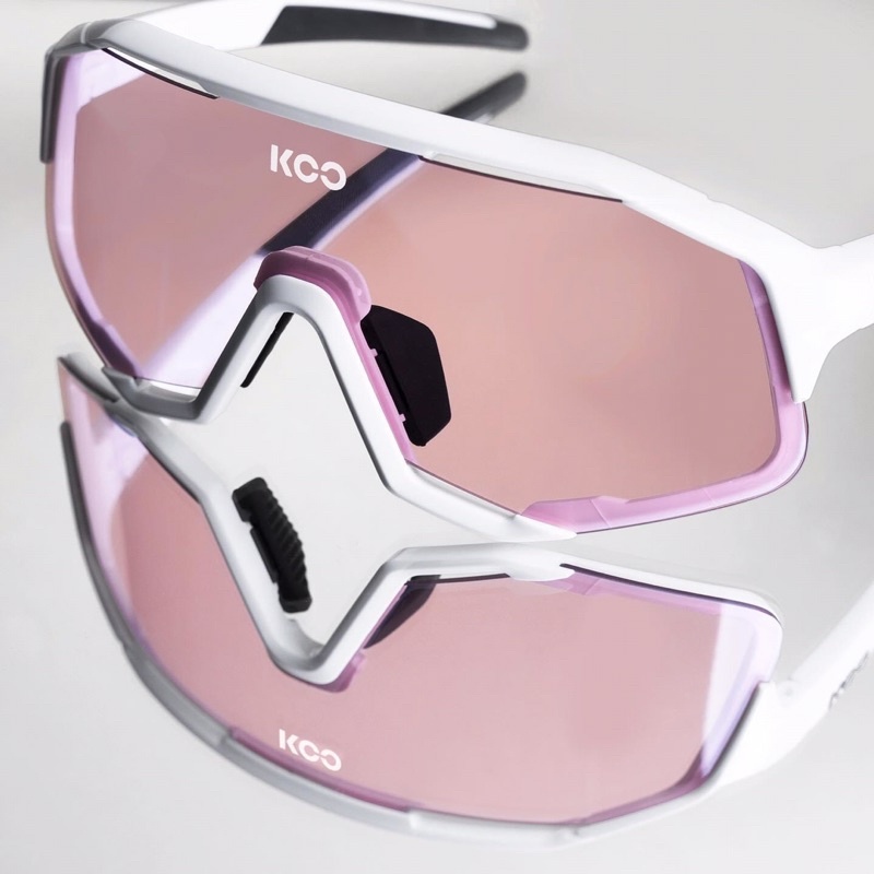 湯姆貓 KOO Demos White Photochromic (Zeiss Lens) Sunglasses
