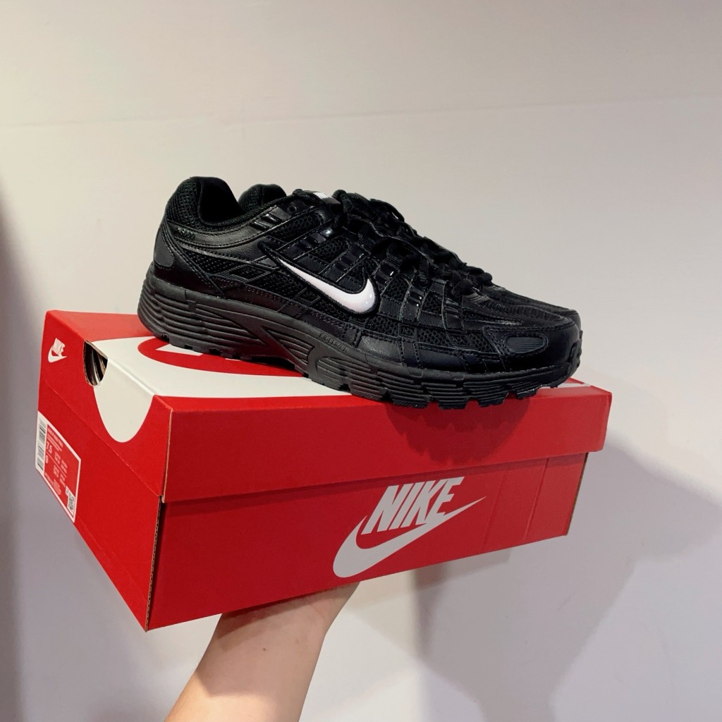 Sugar_tw - 現貨 Nike P-6000 TRK3 日本限定 黑色 全黑 白勾 復古鞋 HF1052-010