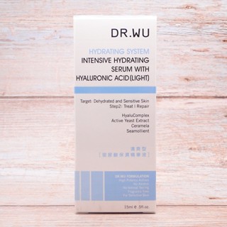 DR.WU 玻尿酸保濕精華液 清爽型 15ML