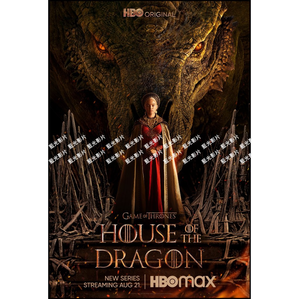 🔥藍光影片🔥	[英] 龍之家族 /權力的遊戲前傳：龍族  第一季 House of the Dragon  (2022)