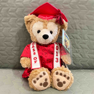 絕版 稀有 2013 美國迪士尼 美國迪士尼樂園 美國 畢業典禮 畢業 學士服 達菲 娃娃 禮物