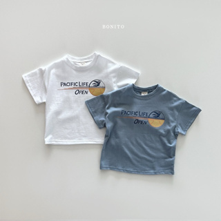 Tang正韓-預購-Bonito-鯨魚上衣 男童上衣 短袖T恤 嬰幼兒上衣