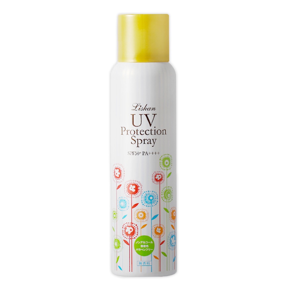 LISHAN UV 防曬噴霧 SPF50+ PA++++ 100g (一般款) 隨身瓶 防曬 無色 無酒精 噴霧