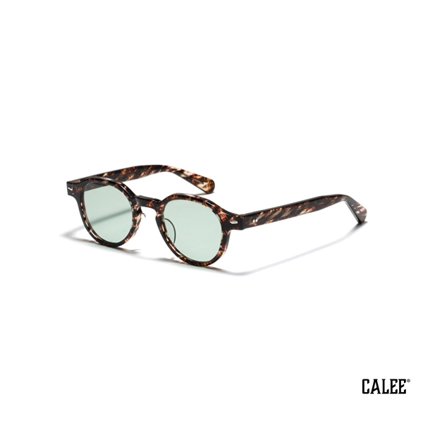 GOODFORIT / 日本Calee Boston Type Glasses七枚蝶番改良波士頓眼鏡/玳瑁綠