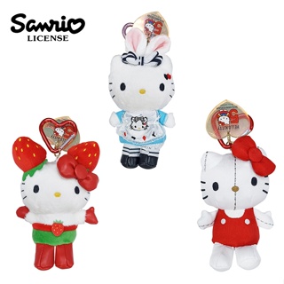 【現貨】凱蒂貓 玩偶吊飾 娃娃 絨毛玩偶 50周年紀念 Hello Kitty 三麗鷗 Sanrio 日本正版