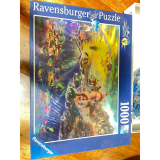 Ravensburger 拼圖 1000片 小美人魚 二手拼圖