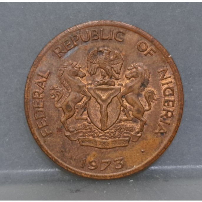 幣1055 奈及利亞1973年1考包硬幣