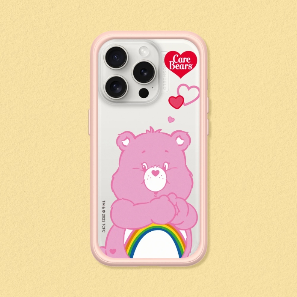 犀牛盾 適用iPhone Mod NX邊框背蓋手機殼∣Care Bears系列/Cheer Bear