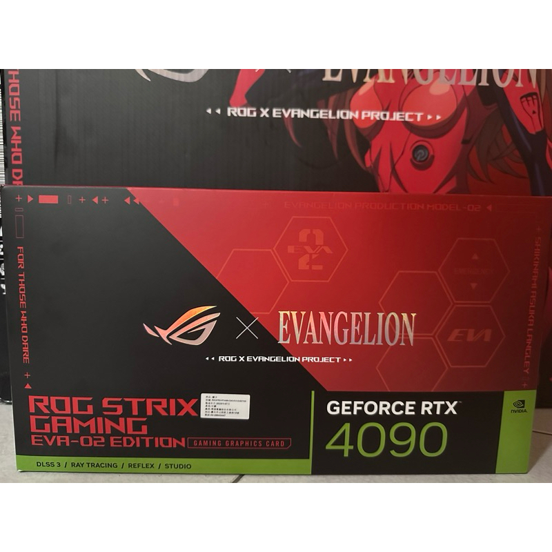ROG Strix GeForce RTX™ 4090 24GB GDDR6X OC 超頻 EVA-02 限定版顯卡