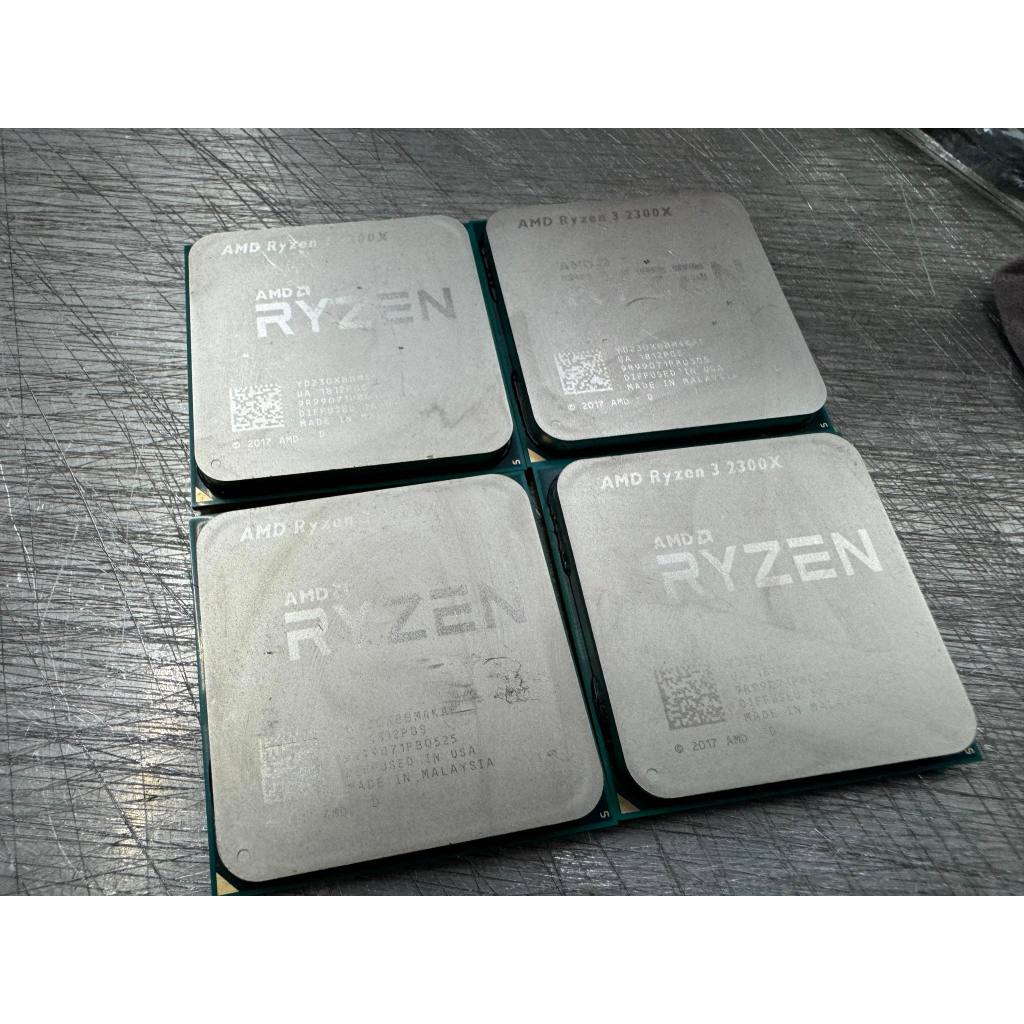 AMD RYZEN R3 2300X 處理器 CPU  AM4 稀有 文書 辦公